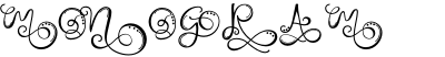 Monogram Challigraphy Dot 06